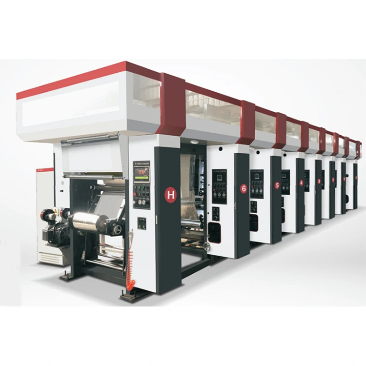 3-12 цвята Компютъризирана автоматична машина за дълбок печат с три вектора